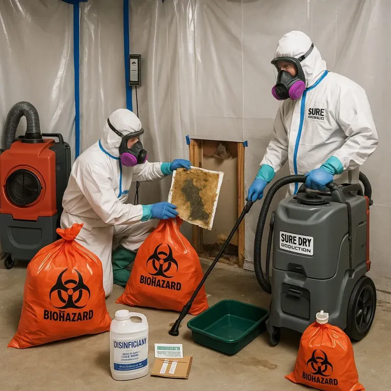 Contaminated Water Handling Protocols process in Leonia, NJ